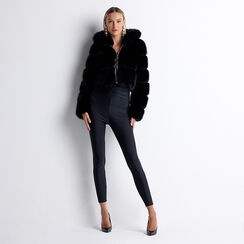 Cappotto nero corto, Primadonna, 22B402303FUNEROL, 005 preview