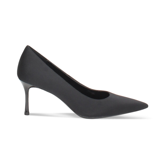 Décolleté nera con tacco 7,5 cm, Primadonna, 262178003LYNERO035