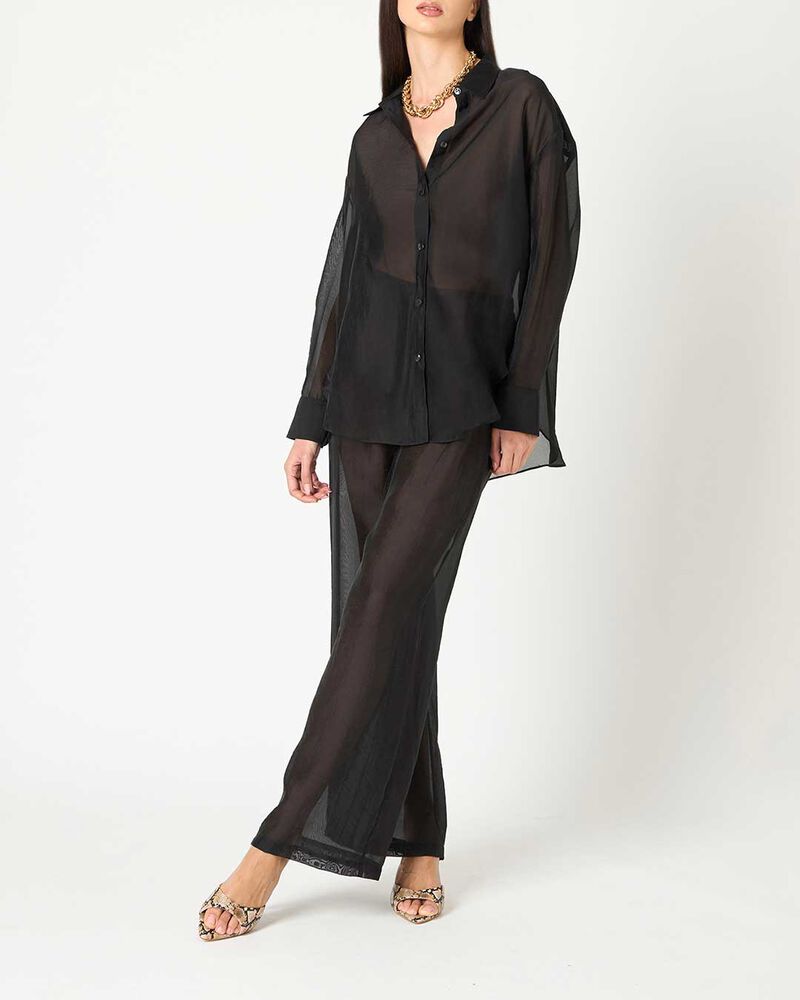 Camicia donna nera image number null