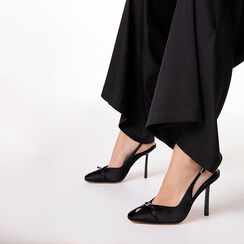 D&eacute;collet&eacute; nere con tacco 9,7 cm, Primadonna, 272100201RSNERO036, 002 preview