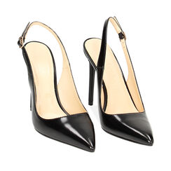 CALZATURA DECO. SLINGBACK SINTETICO ABRA, 232186002ABNERO036, 002a