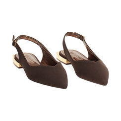 Bailarinas destalonada marr&oacute;n oscuro elegante, Zapatos, 274946666LYMORO035, 003 preview