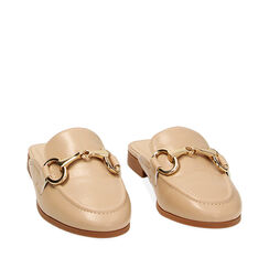 Sabot beige elegantes, 234902611EPBEIG037, 002a