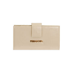 Portefeuille femme en naplak blanc cassé , Primadonna, 205122158NPPANNUNI, 001 preview