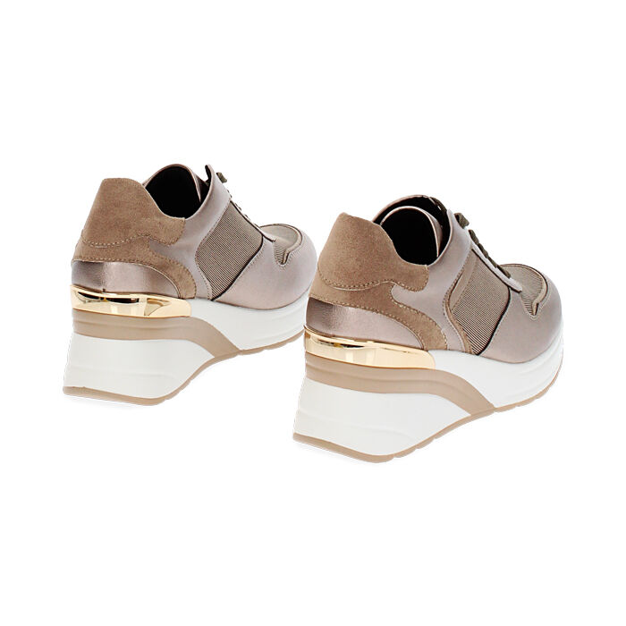Sneakers con zeppa e plateau per donna di Amazon Sneakers con zeppa e plateau per donna di Amazon