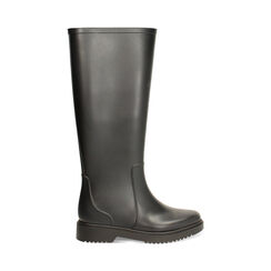 Bottes en PVC noir avec détails distinctifs, Primadonna, 260957002PVNERO036, 001a