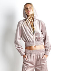 Tuta nude in velluto, Abbigliamento, 22C910012VLNUDEM, 003 preview