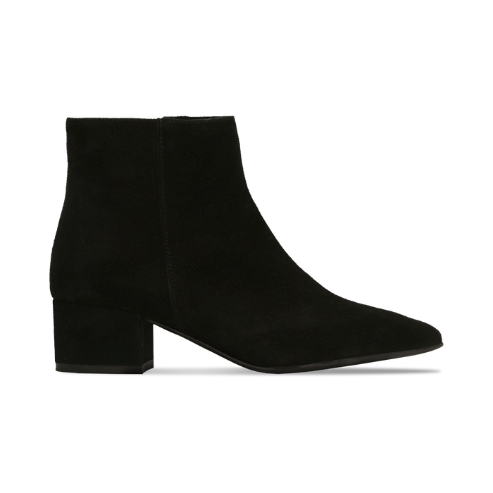 Stivaletto a punta tacco basso new arrivals