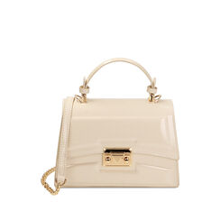 BAG MINI BAG SYNTHETIC PATENT PANN, Primadonna, 225125079VEPANNUNI, 001a
