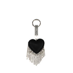Portachiavi con strass argento, 240300995ETARGEUNI, 002a