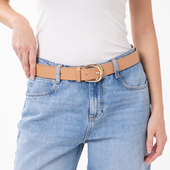 Cintura camel con fibbia elegante, Primadonna, 27B413701EPCAMEUNI, 002 preview