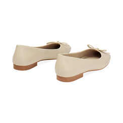Bailarinas crema con detalles delicados, Primadonna, 272740417EPPANN035, 004 preview