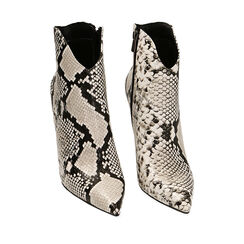 WOMEN SHOES DEMI-BOOT SYNTHETIC PYTHON N, Primadonna, 222723109PTNEBI037, 002a