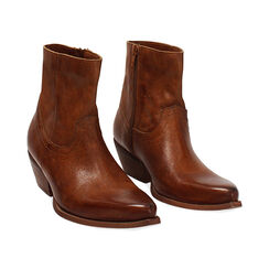 BOOTS RAIN DEMI-BOOT TEXAN LEATHER WASHE, Primadonna, 273435600PACOGN036, 002 preview