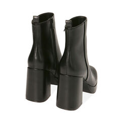 Ankle boots neri, tacco 9,5 cm , Primadonna, 204908706EPNERO036, 003 preview