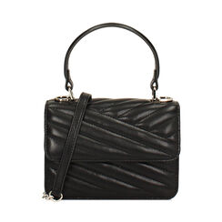 Mini bag nera con manico, Promozioni, 245126008EPNEROUNI, 001 preview