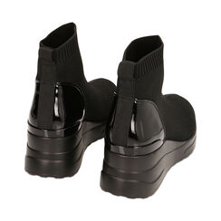 CALZATURA SLIP ON TESSUTO NERO, Primadonna, 222850944TSNERO035, 003 preview
