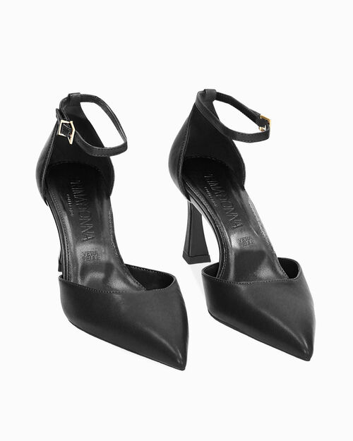ZAPATOS OPEN SHANK SINTETICO NERO, BLACK