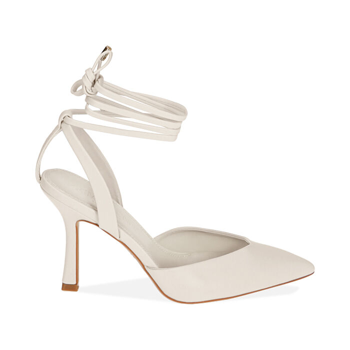 Decollete bianche primadonna sale