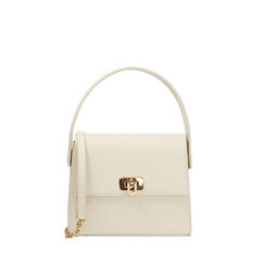 Mini bag panna con tracolla removibile, Primadonna, 275130274EPPANNUNI, 001a