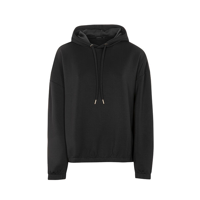 Sudadera negra de dise&ntilde;o esencial, Primadonna, 272600010TSNEROM