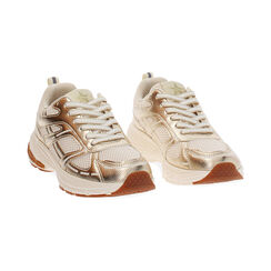 Zapatillas beige con tac&oacute;n de 4 cm, Primadonna, 270163417TSBEIG035, 003 preview