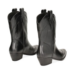 Texani neri in pelle, Primadonna, 23N550038PENERO037, 003 preview