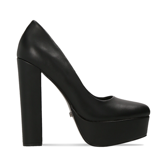 Decollete Nere Con Tacco 13 5 Cm Cod 122103011epnero Primadonna Collection