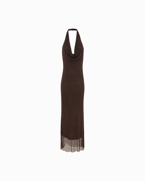 Vestito testa di moro con pietre scintillanti, DK BROWN