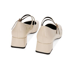 Décolleté panna in vernice, tacco 4 cm, Primadonna, 224907902VEPANN035, 003 preview