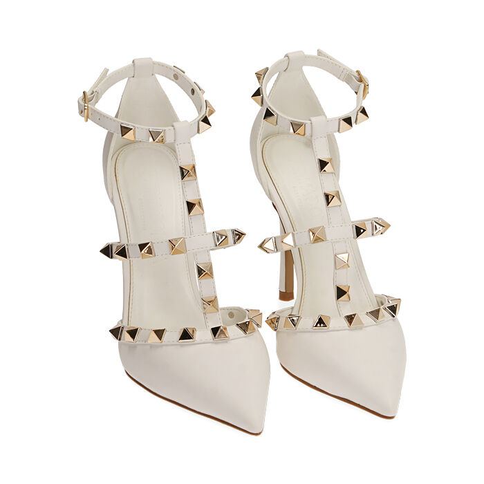 Décolleté donna bianche, tacco 11 cm | Primadonna Collection