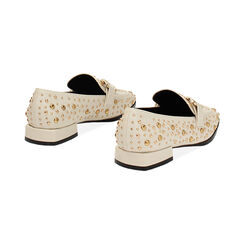 Mocasín crema tachonado bajo, Primadonna, 244943801EPPANN036, 003 preview