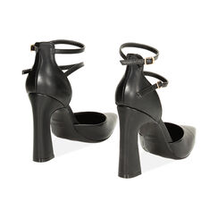 DéColleté Open Shank nere, tacco 10,5 cm, Primadonna, 232104202EPNERO038, 003 preview
