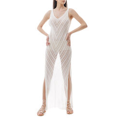 Vestito bianco macramè, Primadonna, 21B492607TSBIANUNI, 001a