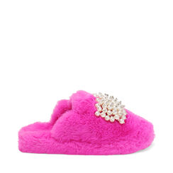 Pantofole fucsia chic, 244702416FUFUCS036, 001a