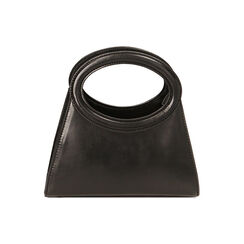 Mini-bag geometrica nera, Primadonna, 225731501EPNEROUNI, 003 preview