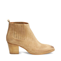 BOOTS RAIN DEMI-BOOT TEXAN SUEDE TAUP, Primadonna, 27T382016CMTAUP037, 001a