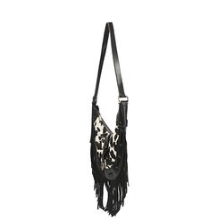 Borsa a spalla nera in sintetico cavallino, Primadonna, 26M750316CVNEROUNI, 003 preview