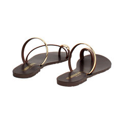 Sandalias planas mujer marrones, Primadonna, 254995616EPMARR035, 004 preview