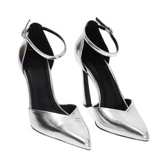 Sandales ouvertes laminées argentées, Primadonna, 242106110LMARGE036, 002 preview