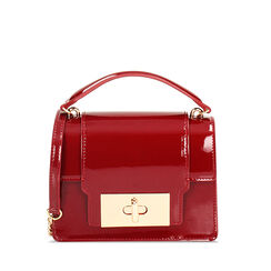 Mini sac cerise en vernis, 245158801VECHERUNI, 001a