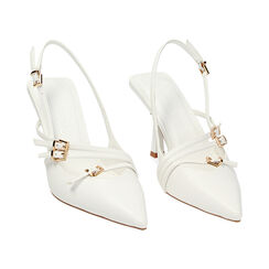 CALZATURA DECO. SLINGBACK SINTETICO BIAN, Primadonna, 232161225EPBIAN035, 002 preview