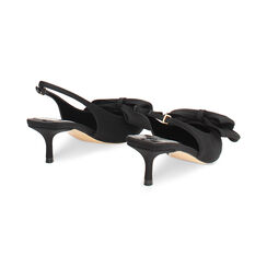 D&eacute;collet&eacute; slingback nere tacco 5 cm, Primadonna, 272115911LYNERO035, 004 preview