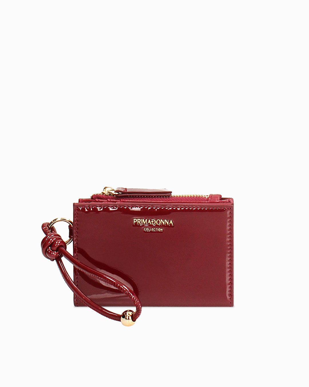 Portafoglio cherry con dettagli raffinati