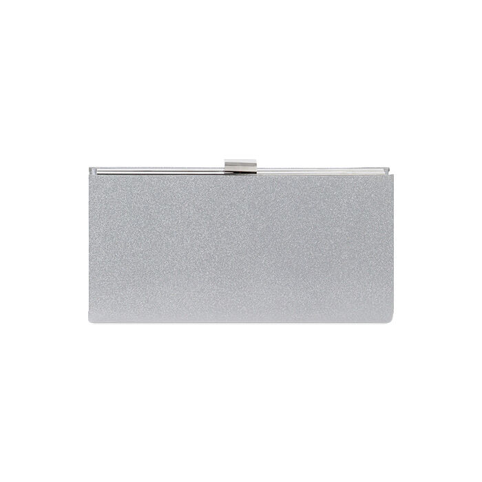 Pochette donna argento glitter Primadonna Collection
