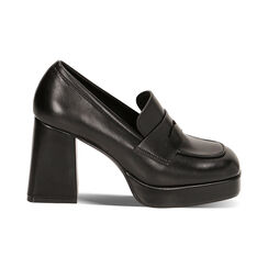 WOMEN SHOES MOCASSINS SYNTHETIC NERO, Primadonna, 224878101EPNERO037, 001 preview