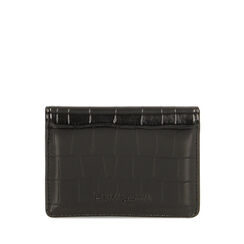 ACCESSORIES  SYNTHETIC-CROCO NERO, Primadonna, 225102353CCNEROUNI, 001a