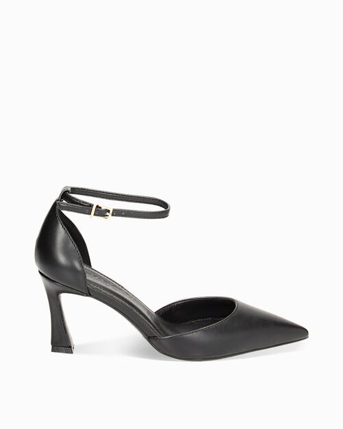 ZAPATOS OPEN SHANK SINTETICO NERO, BLACK