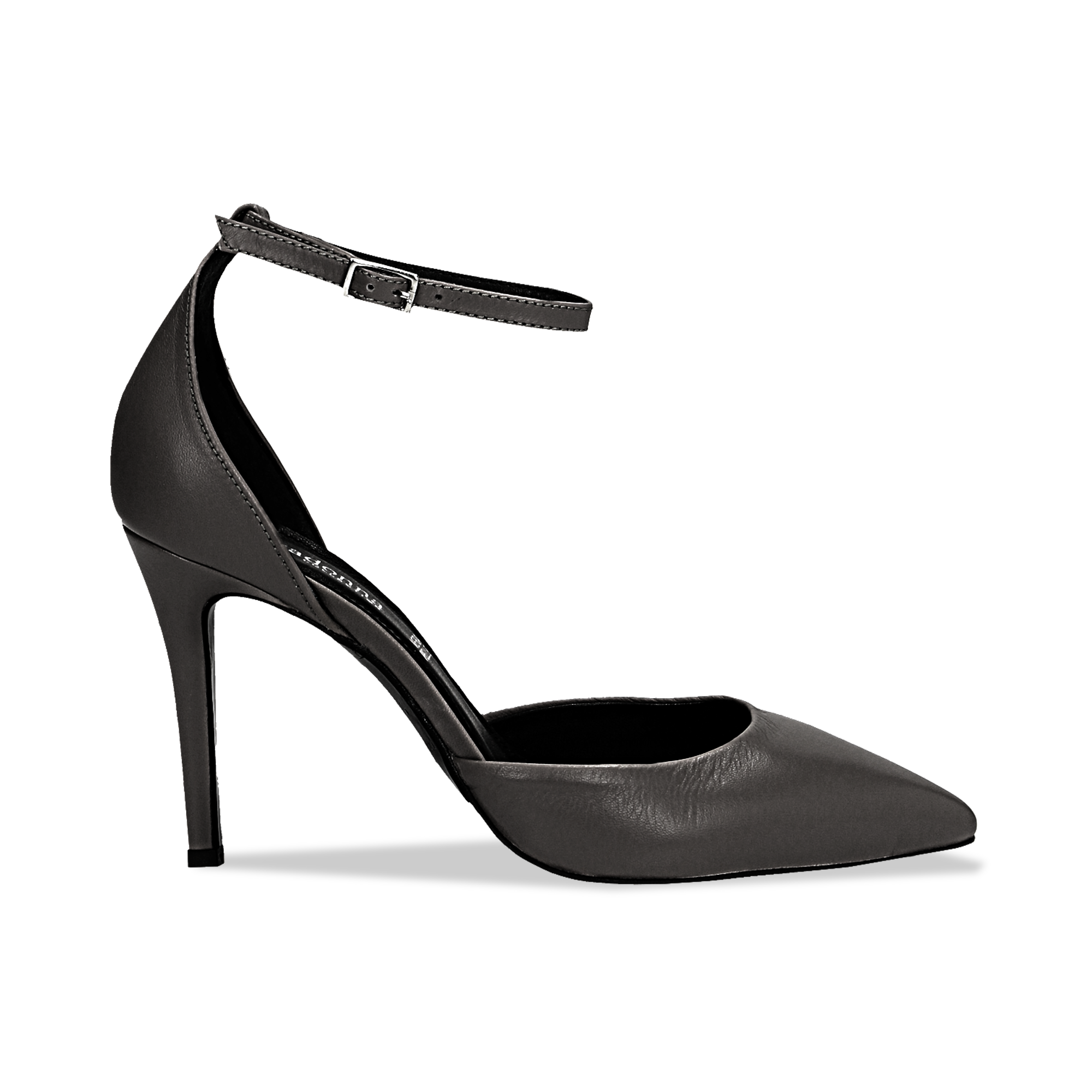 HÖGL 8- 105080 DECOLTE IN PELLE CON FIOCCO TACCO 7 CM (NERO) – Parmigiani  Calzature