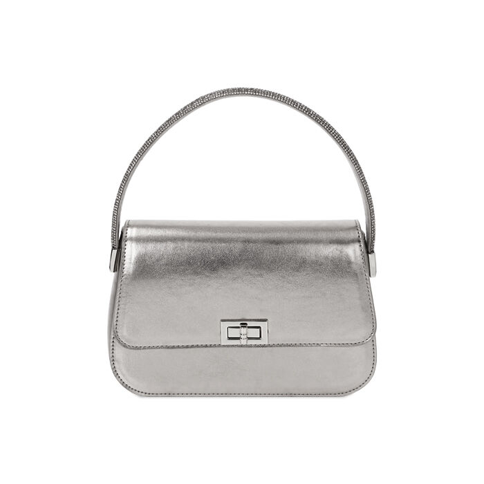 Mini bag a mano argento, Primadonna, 215124726LMARGEUNI